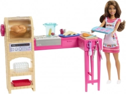 Păpușa Barbie Teresa cu bucătărie – set de joacă