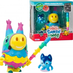 Piñata Smashlings măgărușul Dazzle – set cu piniată și 2 figurine