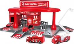 Stație de pompieri cu 2 mașini