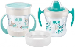 Cănuță pentru copii NUK Mini Cups 3‑în‑1 360° neutră