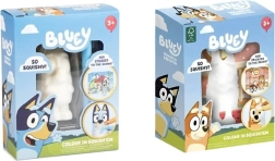 Bluey – figurină moale squishy de colorat