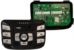 Panou de muzică pentru vehicul pe acumulator