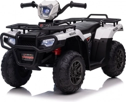 Mașinuță electrică ATV BABY MIX, alb