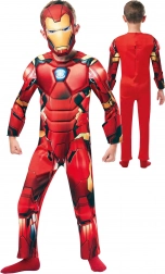 Costum pentru copii MARVEL Iron Man 122–128 cm (7–8 ani) cu mască