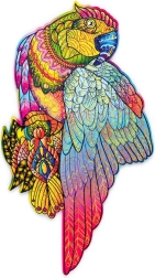 Puzzle din lemn Papagal