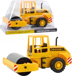 Compactor rutier de jucărie pentru copii cu cilindru frontal pivotant și articulat