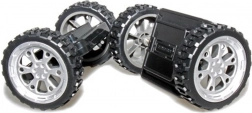 magformers roți duble – set 2 buc pe plăcuțe de șasiu
