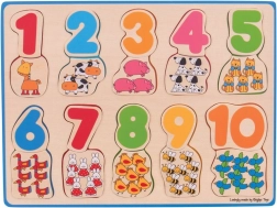 Puzzle de numărat Bigjigs Toys