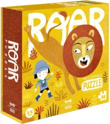 Londji Puzzle Animale Sălbatice 36 Piese