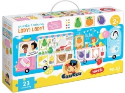 Puzzle cu deschideri Înghețată! Înghețată!