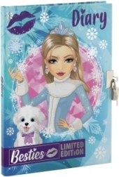 Jurnal pentru fete cu lacăt Besties Limited Edition