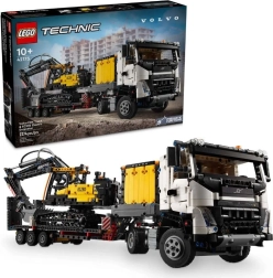 Lego Technic Volvo FMX camion și excavator EC230 Electric