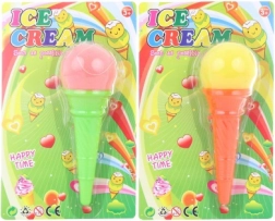 Înghețată lansatoare – mingiuță din spumă pe șnur