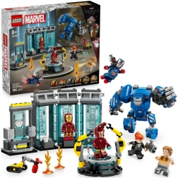 lego marvel laboratorul lui iron man: arsenalul 76315