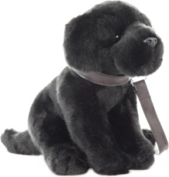 Labrador de pluș cu lesă 30 cm – eco friendly