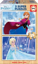 Puzzle din lemn FROZEN 2 × 25 piese EDUCA