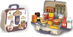 Set de hamburgeri cu valiză practică