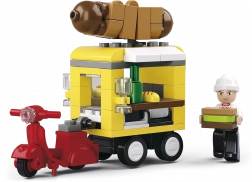 Strada comercială Sluban Town Hot-dog