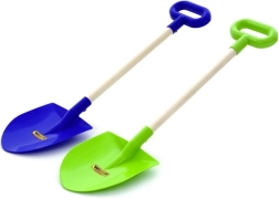 Lopățică din plastic cu mâner din lemn POLESIE 61 cm