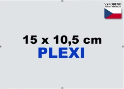 Ramă Euroclip 15x10,5 cm din plexiglas