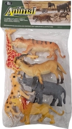 Set de figurine cu animale sălbatice pentru copii
