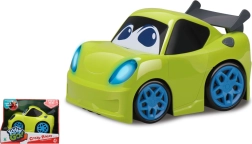 KIDDY GO! mașină sport cu lumină și sunet 19 cm – verde