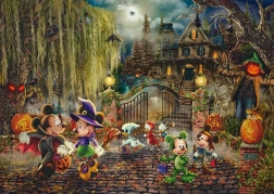 Puzzle Disney: Mickey și Minnie Halloween 1000 de piese
