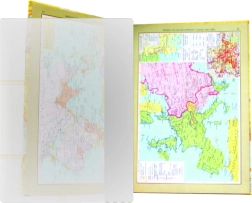 Oxybag husă pentru atlasul lumii din polipropilenă