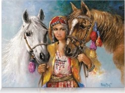 Puzzle fată de la țară 1000 piese