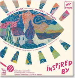 DJECO Desene răzuibile: Vincent Van Gogh