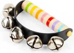 Clopoței cu mâner din lemn BIGJIGS TOYS