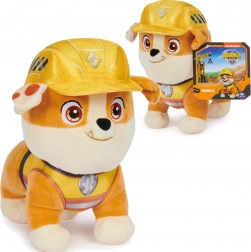 Jucărie de pluș PAW PATROL Rubble și echipa lui 20 cm