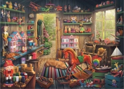 Puzzle Jucării nostalgice 1000 piese RAVENSBURGER