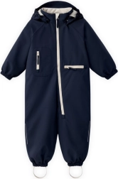 Combinezon de tranziție pentru copii Leokid Ulli navy fin, măr. 116 (6–7 ani)
