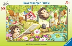 Puzzle pentru copii Ravensburger Grădina 15 piese