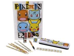 Set școlar Pokémon cu penar