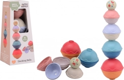 Bile de stivuit din bioplastic HAPPY WORLD