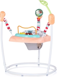 Chipolino săritură pentru bebeluși Jumpy Car roz