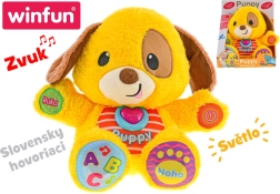 Cățeluș științific vorbitor Puppy cu lumină și sunet 33 cm