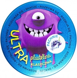 Plastilină ultra parfumată mov cu aromă de struguri 100 g