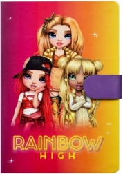 Caiet cu închidere magnetică Rainbow High A6