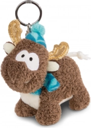 Breloc de pluș renul Reny Heart 10 cm