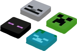 Pixie Crew Minecraft set de multipixeli de rezervă Enderman