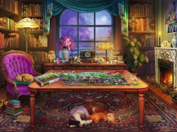 Puzzle Ravensburger Puzzlers Place 750 piese