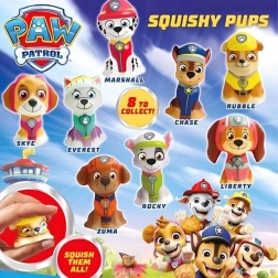 Patrula Cățelușilor squishy în capsulă - 1 bucată