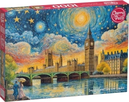Cherry Pazzi puzzle cerul impresionist deasupra Londrei 1000 piese