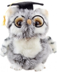 Bufniță de pluș Absolvent