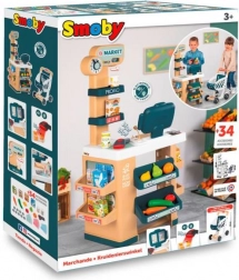 Supermarket pentru copii cu casă de marcat electronică