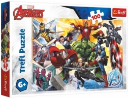 Puzzle cu 100 de piese Marvel Avengers – Puterea Avengers