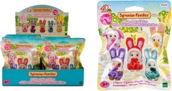 Sylvanian Families săculeț cu iepurași în costume colorate - 1 bucată